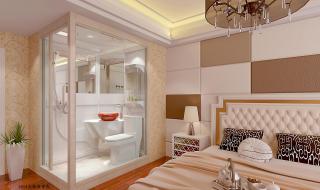 卫生间隔断效果图