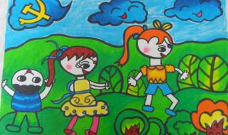 在阳光下成长的画 在阳光下成长的画