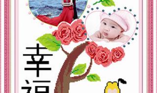 相片十字绣 相片十字绣