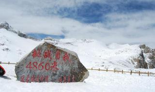 四川这个地方下雪了 四川这个地方下雪了